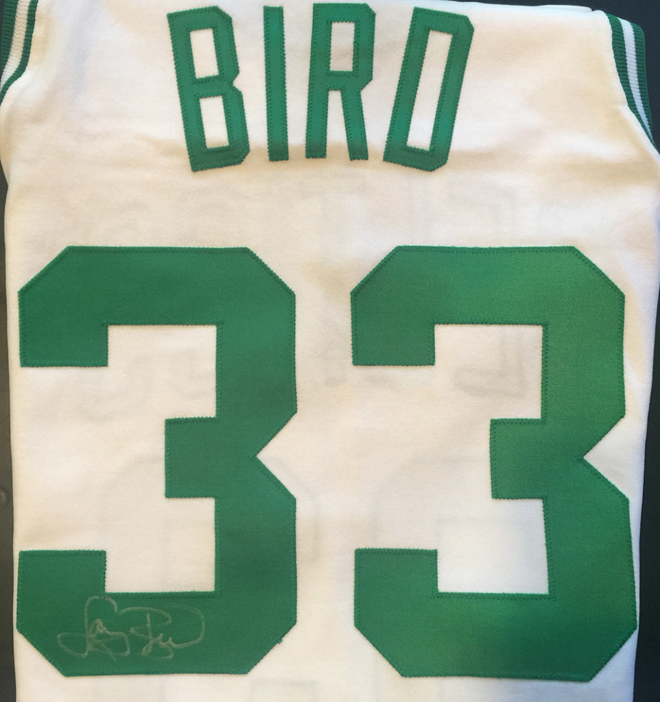 Larry Bird (Jersey) | Signed: To Ken