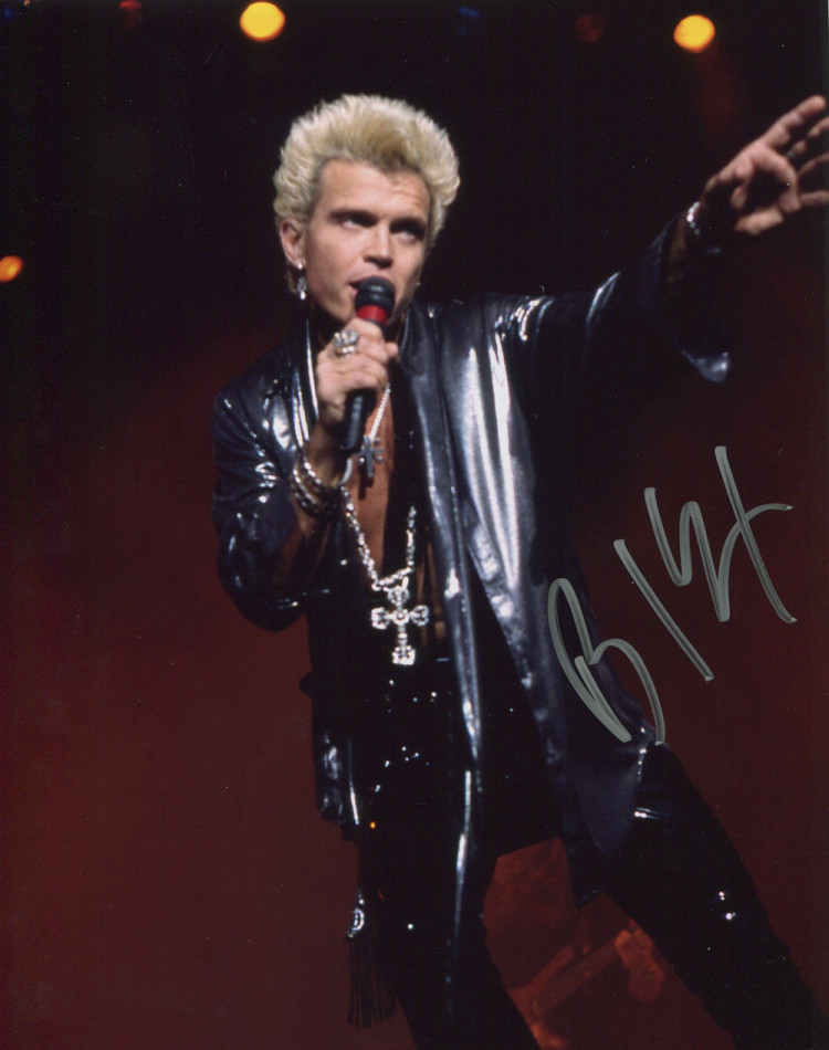 Billy Idol | Signed: To Ken