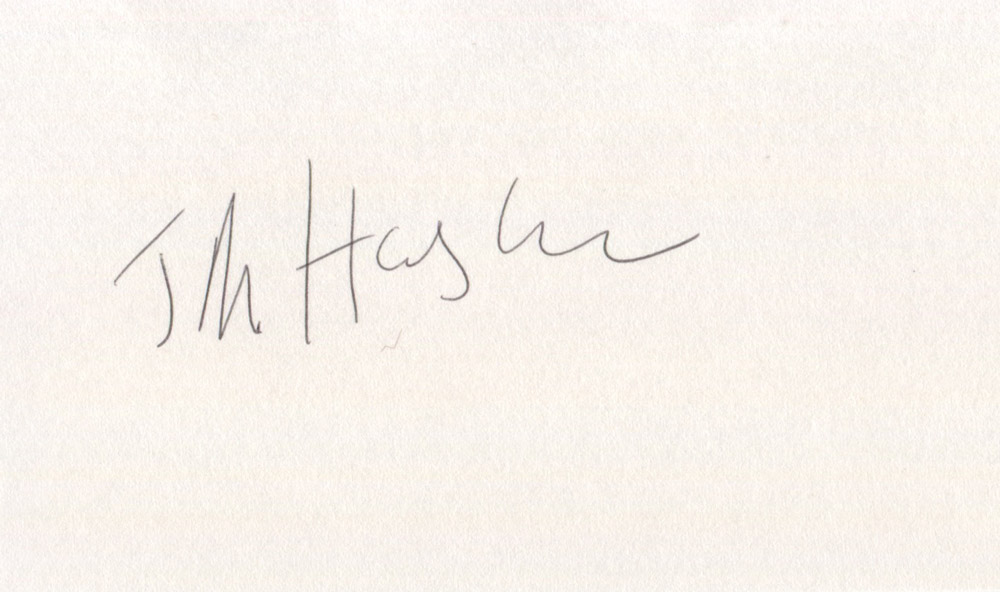 John Houseman | Signed: To Ken